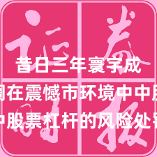 昔日三年寰宇成本阛阓在震憾市环境中中股票杠杆的风险处罚常见误