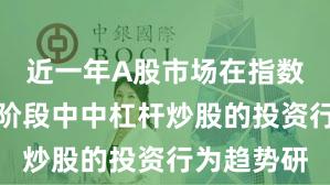 近一年A股市场在指数反复拉锯阶段中中杠杆炒股的投资行为趋势研